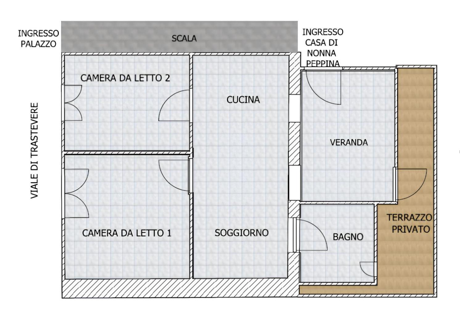 La Casa Di Nonna Peppina A Trastevere Rome Exterior photo
